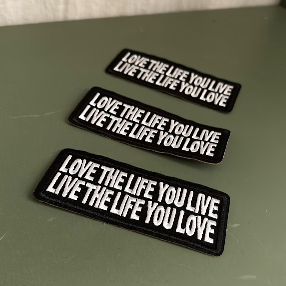 Iron on patches